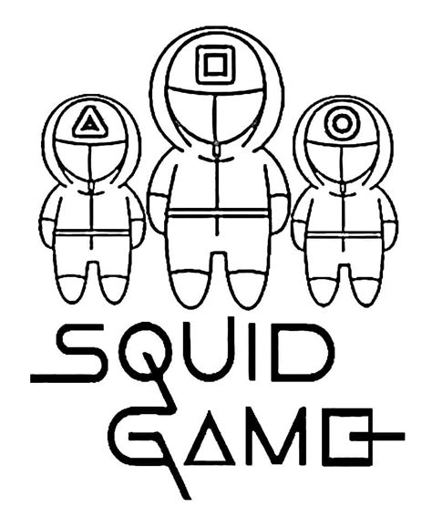 Squid Game Printable